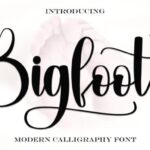 Bigfoot Font - Featured Image