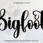 Bigfoot Font - Featured Image
