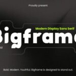 Bigframe Font - Featured Image