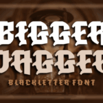 Bigger Dagger Font - Featured Image