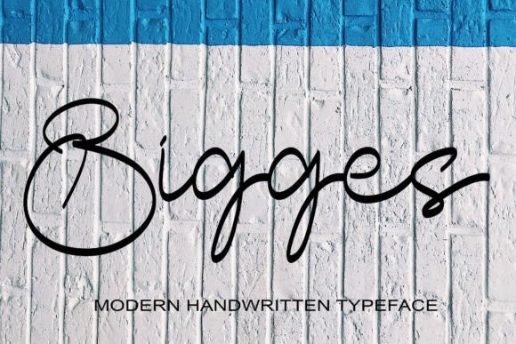 Bigges Font - Featured Image