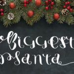 Biggest Santa Font - Featured Image