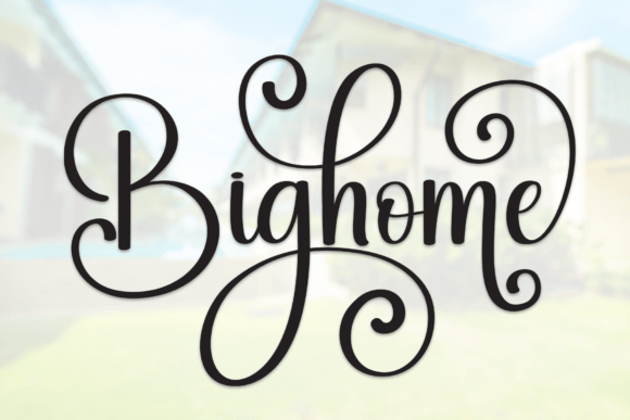 Bighome Font - Featured Image