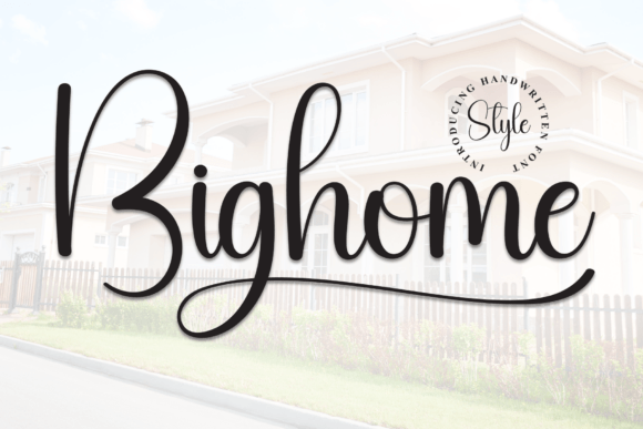 Bighome Font - Featured Image