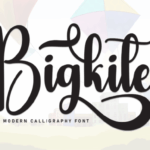 Bigkite Font - Featured Image