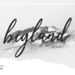 Bigland Font - Featured Image