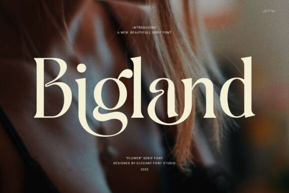 Bigland Font - Featured Image