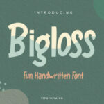 Bigloss Font - Featured Image