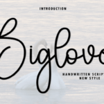 Biglove Font - Featured Image