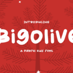 Bigolive Font - Featured Image