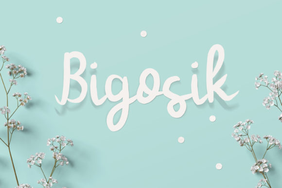 Bigosik Font - Featured Image