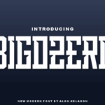 Bigozero Font - Featured Image