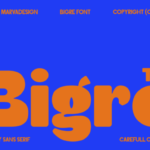 Bigre Font - Featured Image