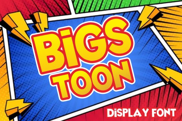 Bigs Toon Font - Featured Image