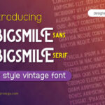 Bigsmile Font - Featured Image