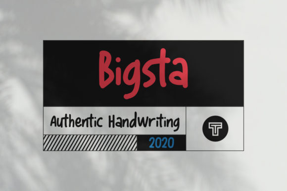 Bigsta Font - Featured Image