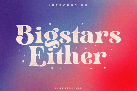 Bigstars Either Font - Featured Image