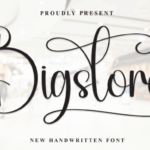 Bigstore Font - Featured Image