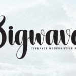 Bigwaves Font - Featured Image