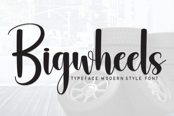 Bigwheels Font - Featured Image