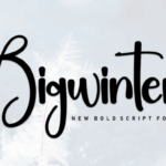 Bigwinter Font - Featured Image