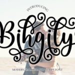 Bihgily Font - Featured Image