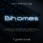 Bihomes Font - Featured Image
