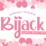 Bijack Font - Featured Image