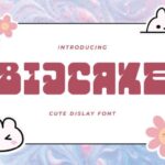 Bijcake Font - Featured Image