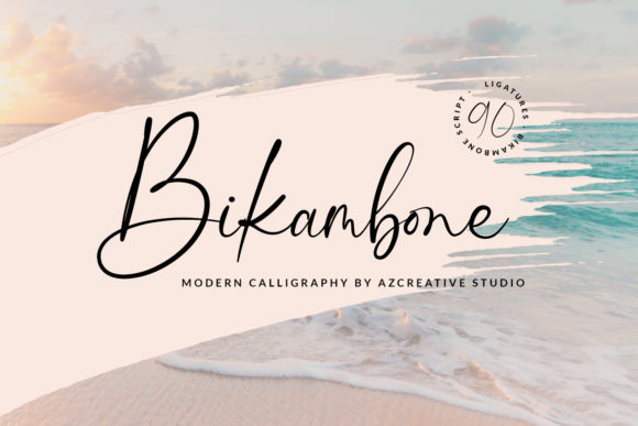Bikambone Font - Featured Image