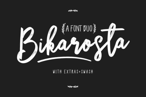 Bikarosta Font - Featured Image