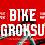 Bike Groksu Font - Featured Image