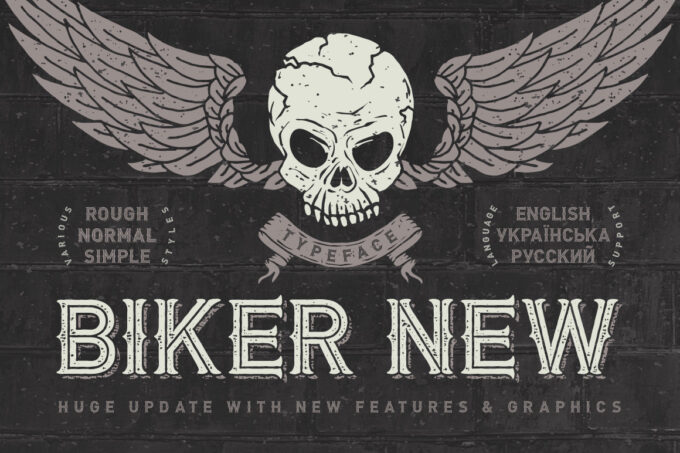 Biker Font - Featured Image