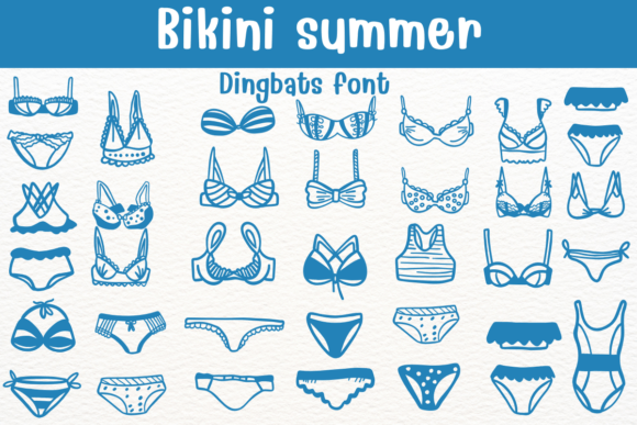Bikini Summer Font - Featured Image