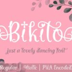 Bikito Font - Featured Image