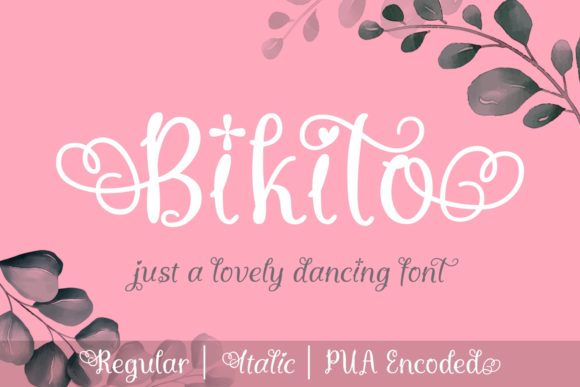 Bikito Font - Featured Image