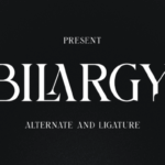 Bilargy Font - Featured Image