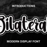 Bilateral Font - Featured Image
