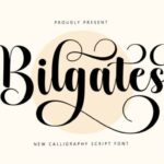 Bilgates Font - Featured Image