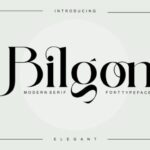 Bilgon Font - Featured Image