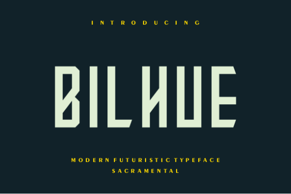 Bilhue Font - Featured Image