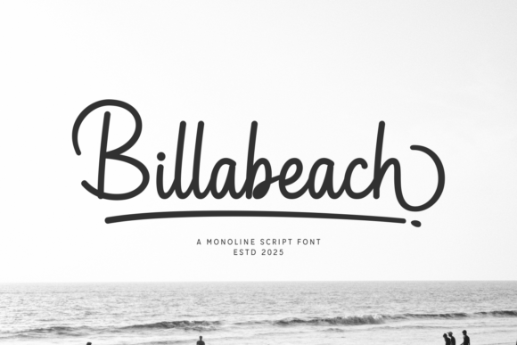 Billabeach Font - Featured Image