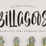 Billagoos Font - Featured Image