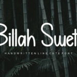 Billahswete Font - Featured Image