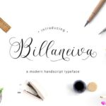 Billaneiva Font - Featured Image