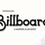 Billboard Font - Featured Image