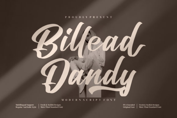 Billead Dandy Font - Featured Image