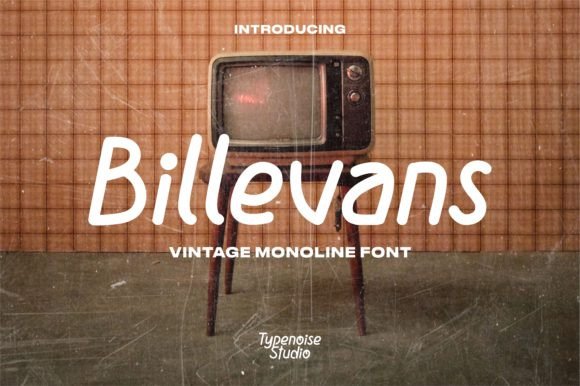Billevans Font - Featured Image