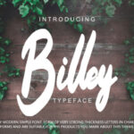 Billey Font - Featured Image