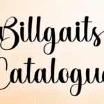 Billgaits Catalogue Font - Featured Image